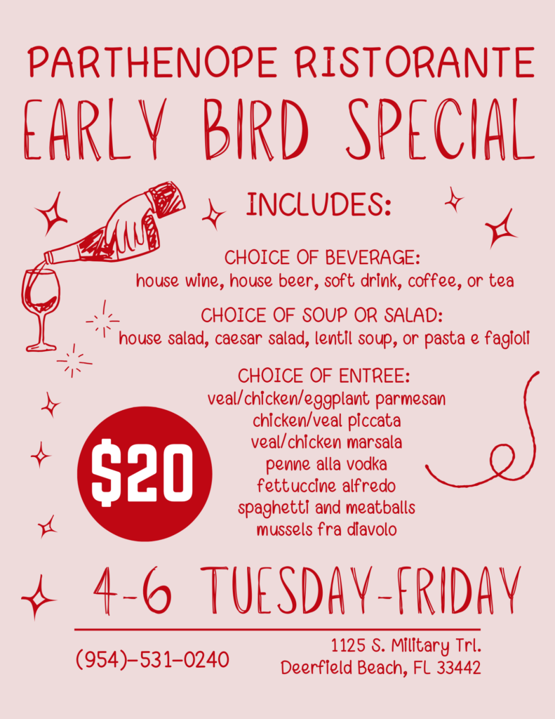 early bird at Perthenope